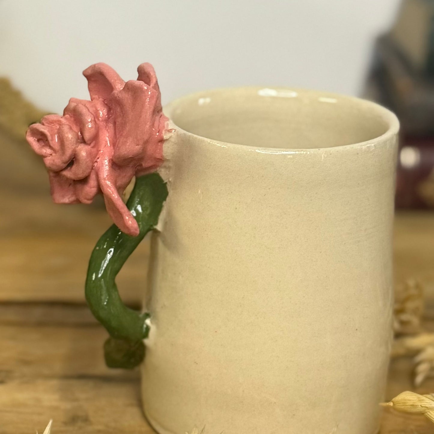 Pot fleur - Rouge