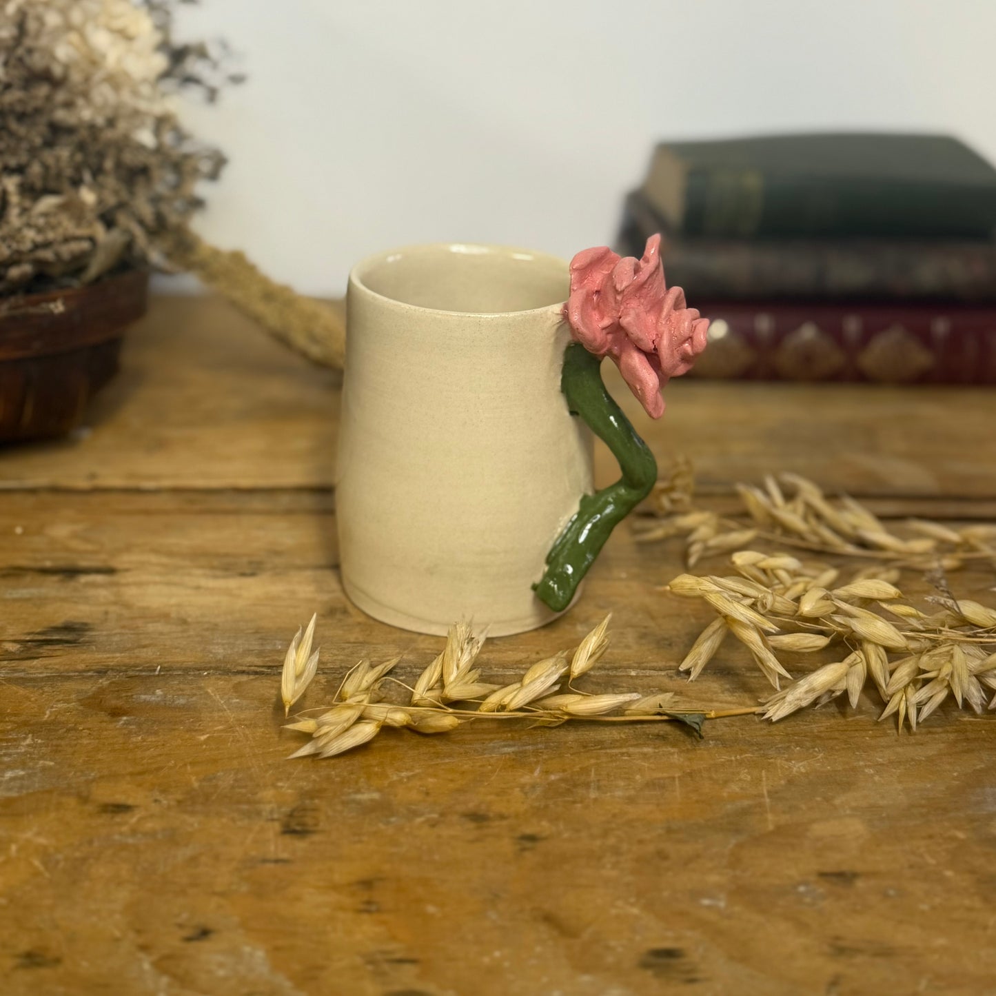 Pot fleur - Rouge