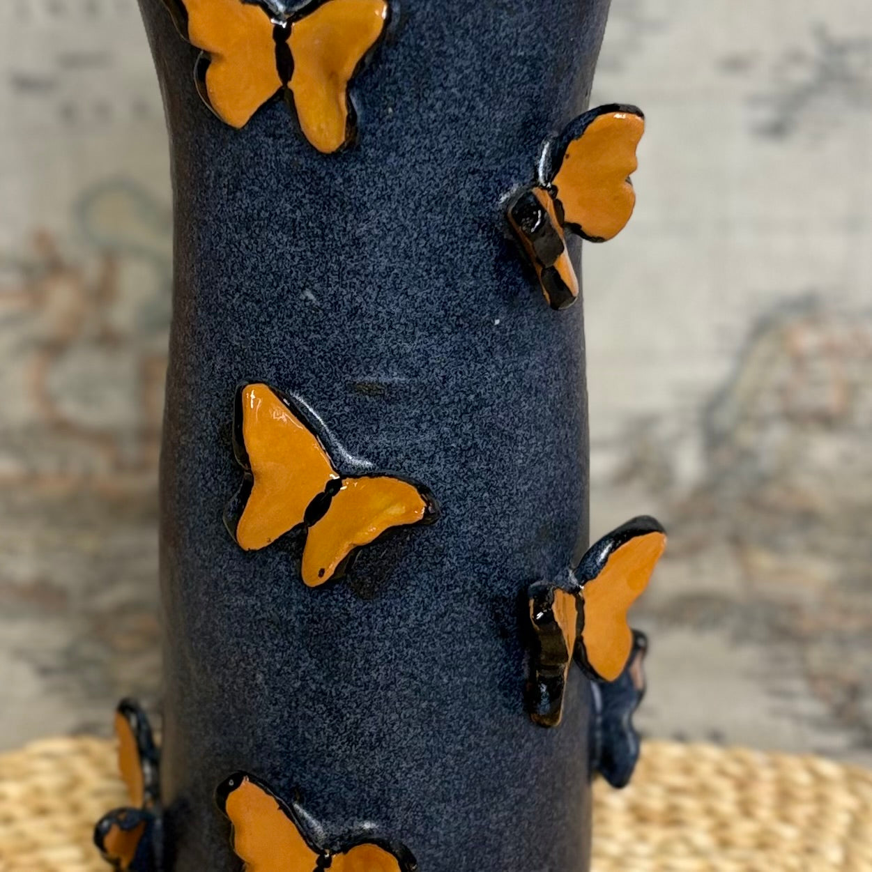 Vase papillons