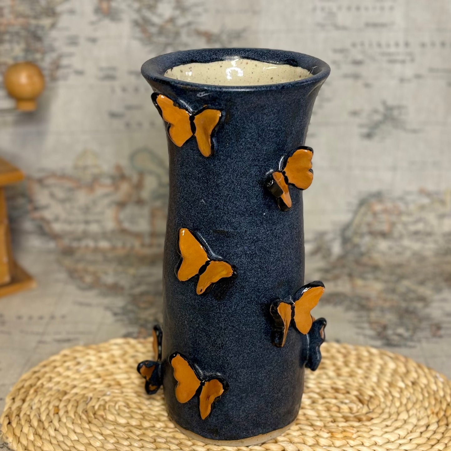 Vase papillons