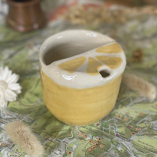 Mug de voyage - Jaune