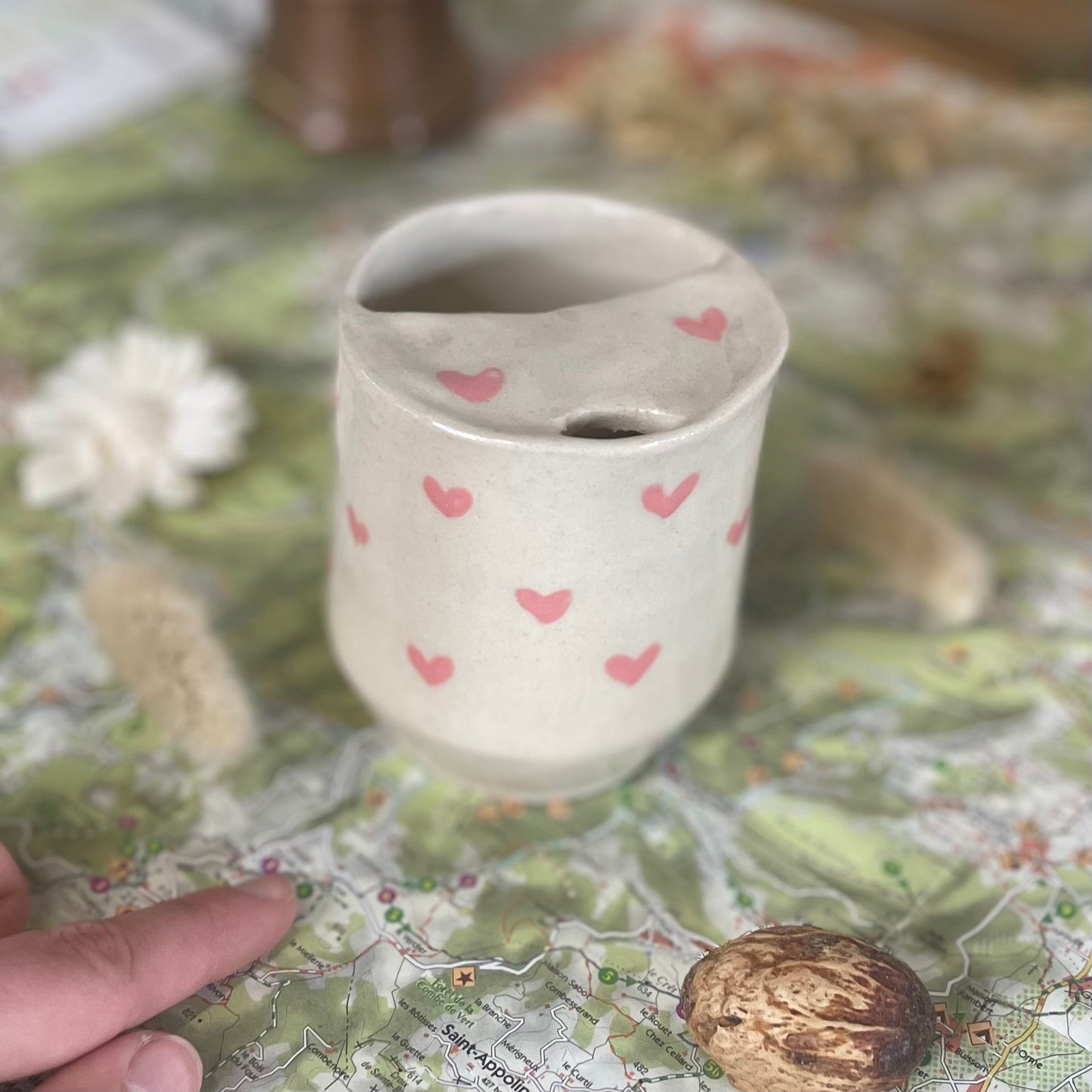 Mug de voyage - Cœur